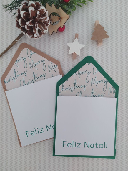 Cartão de Natal - 10 Unidades