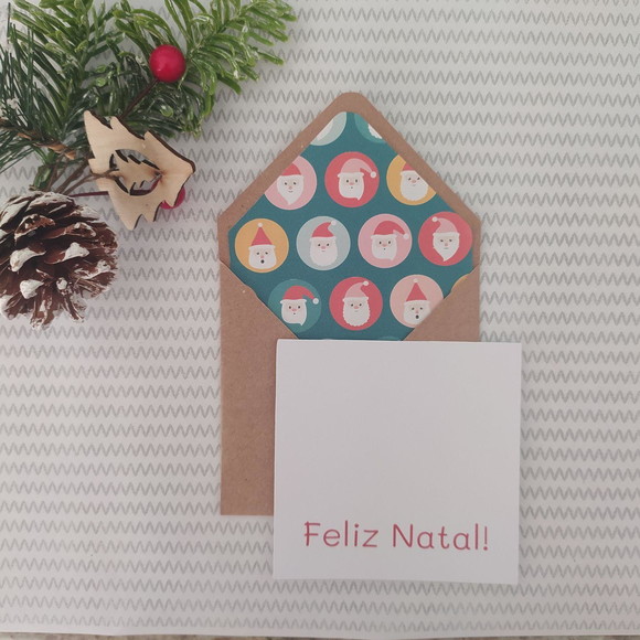 Cartão de Natal - 10 Unidades