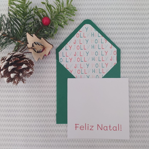 Cartão de Natal - 10 Unidades