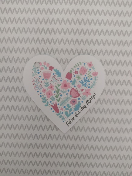 Tag Dia das Mães - Coração