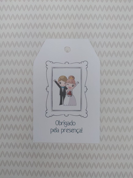 Tag Lembrancinha de Casamento
