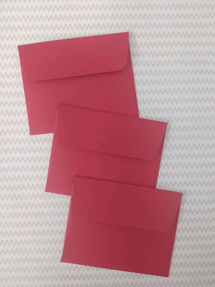 Mini Envelope Aba Quadrada