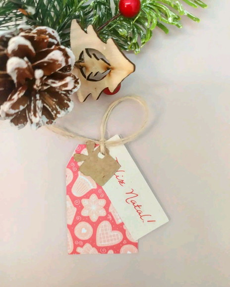 Kit Trio de Tags de Natal