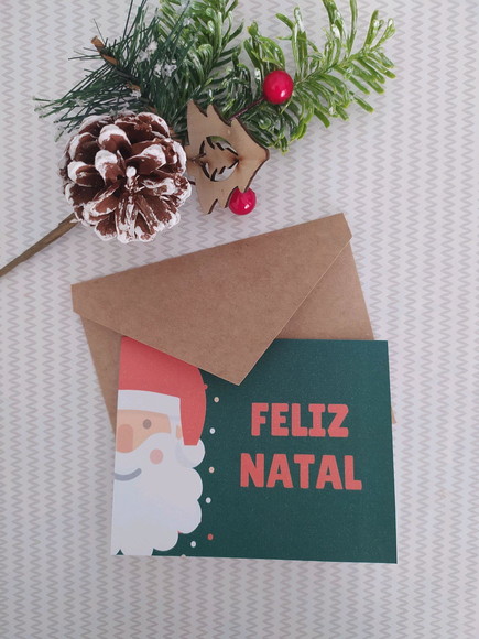 Cartões de Natal - 10 Unidades