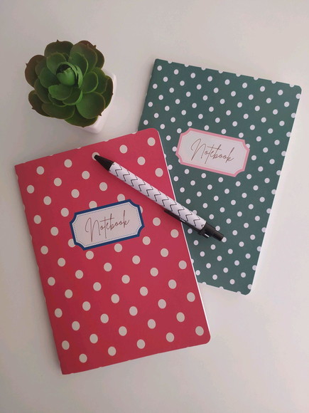 Caderno Brochura - Kit 2 Cadernos Tamanho A5