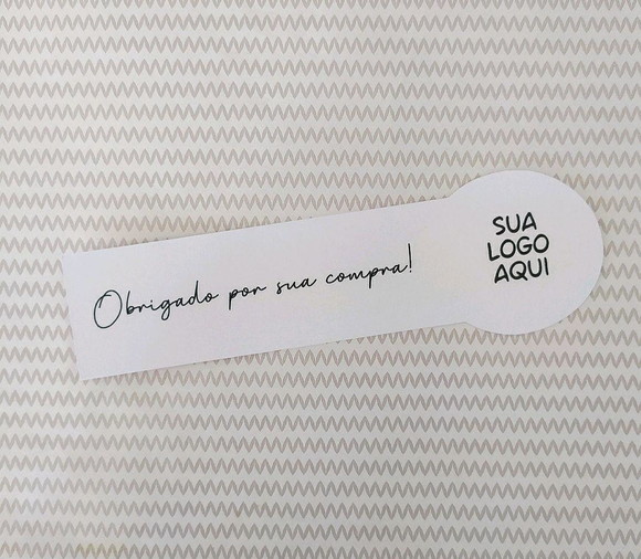 Lacre Adesivo - Personalizado