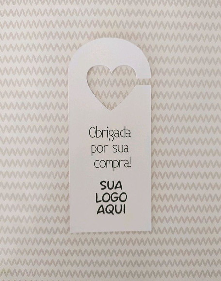 Tag Logomarca Sacola