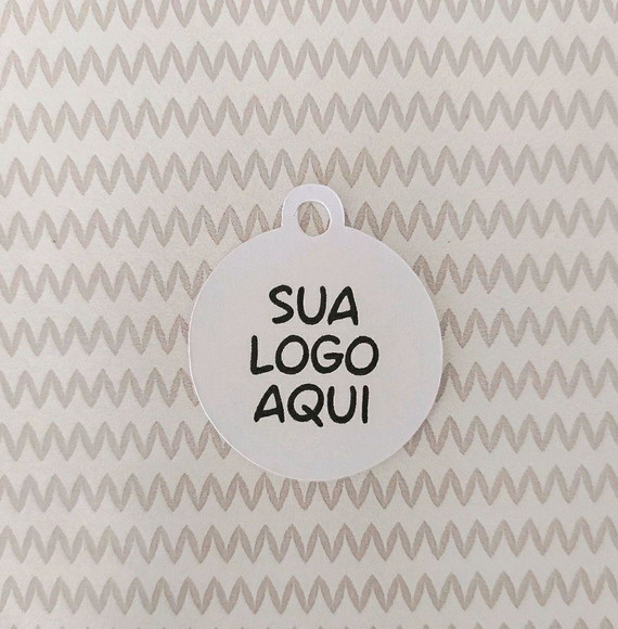 Tag Logomarca Redonda