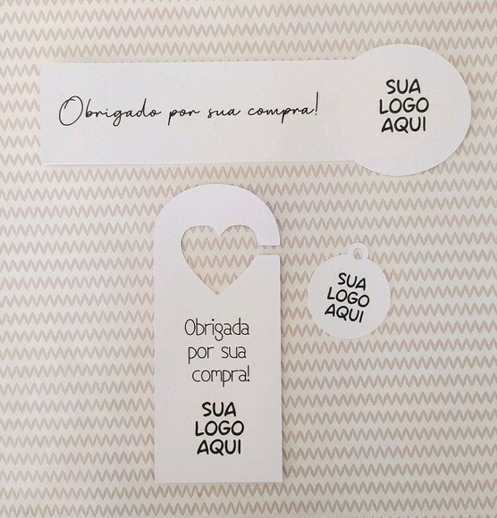 Kit Empreendedor - Tags e Adesivo