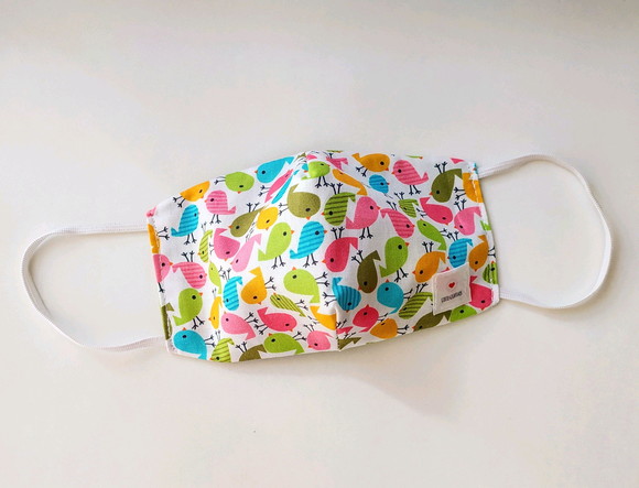 Máscara de Proteção com 3 Camadas de Tecido - Infantil