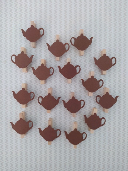 Mini Pregadores Personalizados - Bule