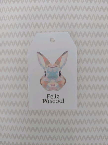 Tag Personalizada para Páscoa