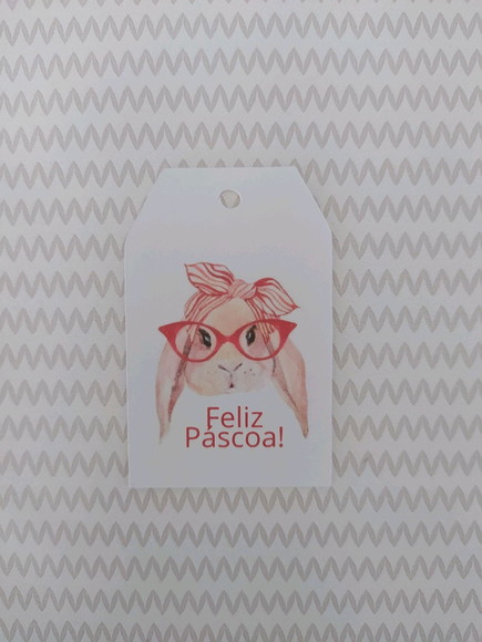 Tag Personalizada para Páscoa