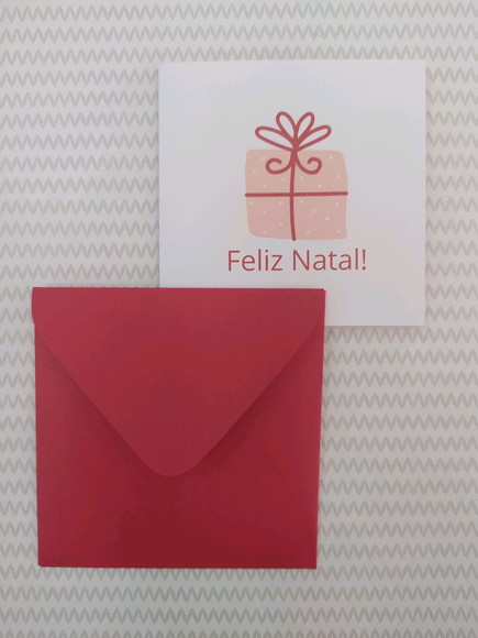 Cartão de Natal - 12 Unidades