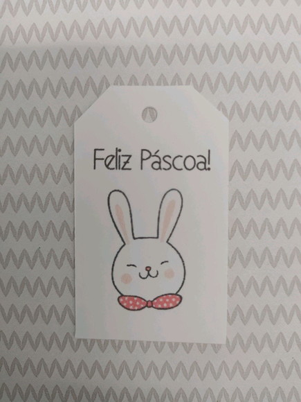 Tag Personalizada para Páscoa