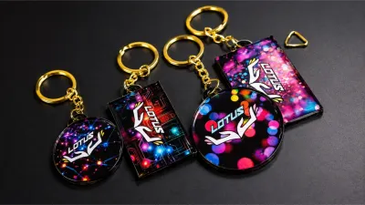 Chaveiro Personalizado com Resina Epóxi | Foto, Logo, Anime, Empresas | Frente