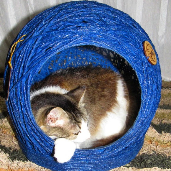 Toca Tamanho P em Barbante para Gatos até 6kg - Imagem 2