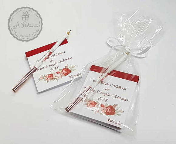 Bloco e Lápis Personalizados