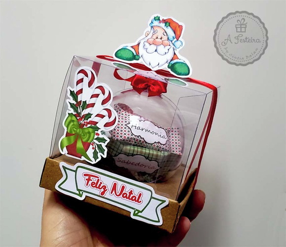 Bola de Natal Balas dos Desejos