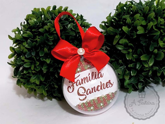 Bola de Natal da Família