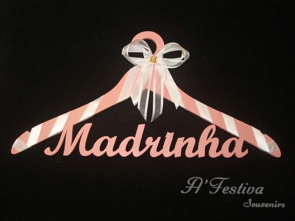 Cabide Decorado Madrinha