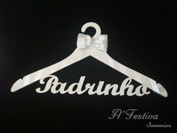 Cabide Decorado Padrinho