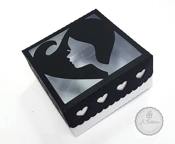 Caixa para 4 Doces Mãe