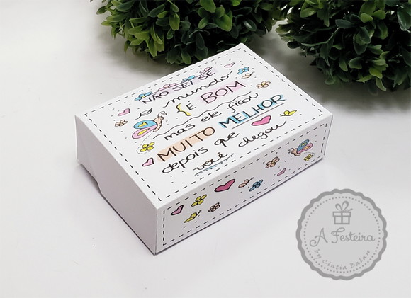 Caixa para 6 Doces