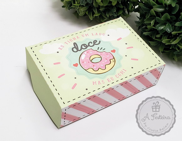 Caixa para 6 Doces