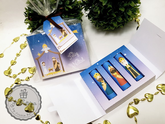 Caixa Presépio de Natal