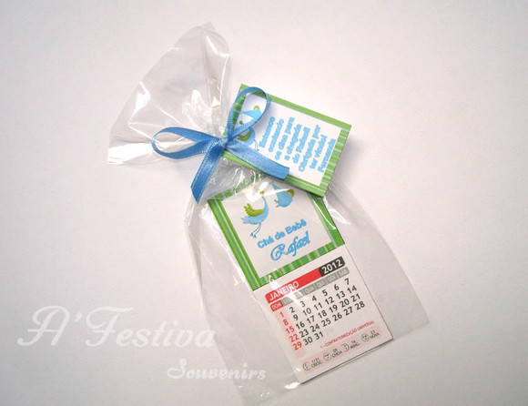 Calendário Cegonha Azul