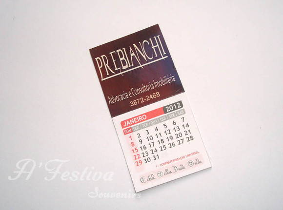 Calendário Personalizado Empresarial