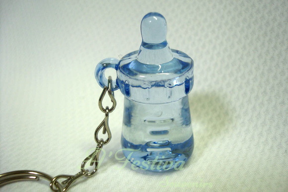 Chaveiro Mamadeira Azul
