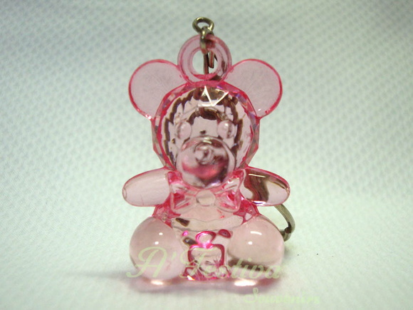 Chaveiro Ursinha Rosa