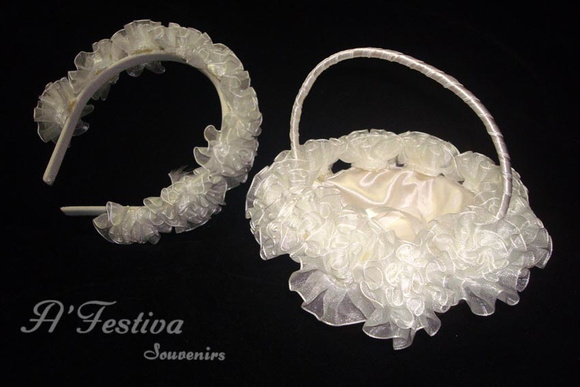 Conjunto Dama de Honra Camélia Organza