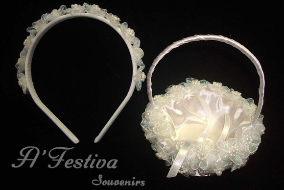 Conjunto Dama de Honra Flor de Pérolas