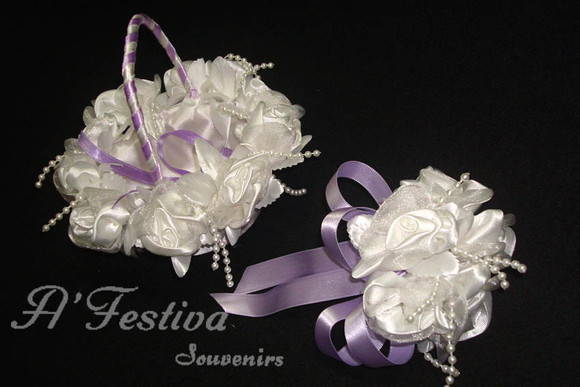 Conjunto Dama Flor Pequena