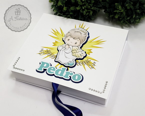 Convite Padrinhos Anjo - Imagem 3