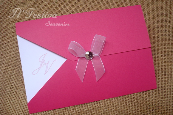 Convite Pérola Pink