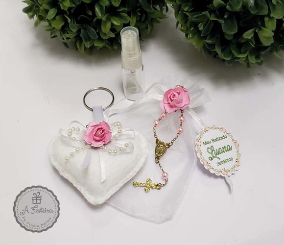 Coração Sachê Perfumado