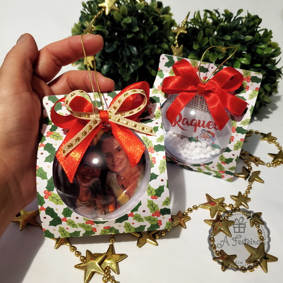 Embalagem para Bolinha de Natal