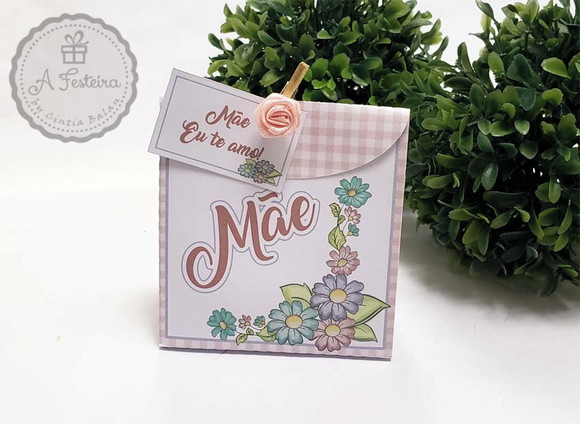 Embalagem para Presente Mãe