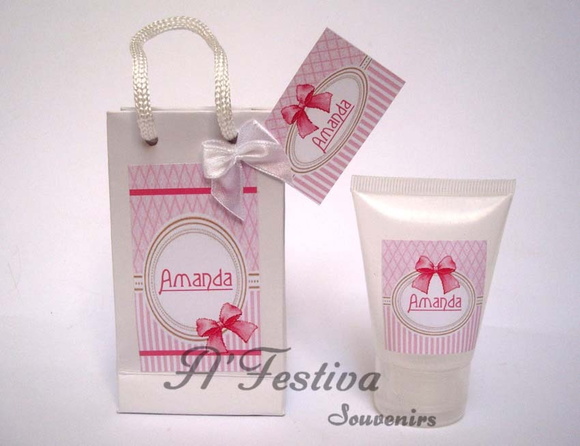 Hidratante Vintage Laço Rosa