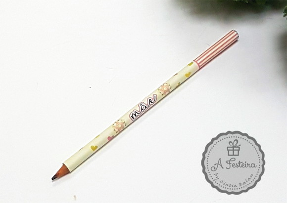 Lápis Personalizado Dia das Mães