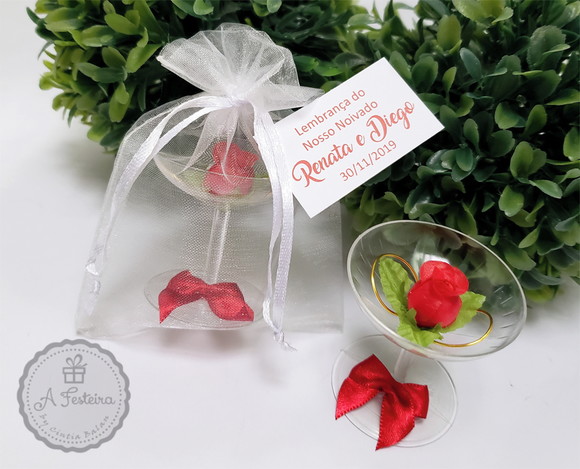 Mini Taça com Alianças