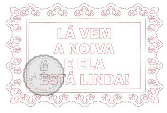 Pedido Personalizado Exclusivo Cliente - Placa - Linda