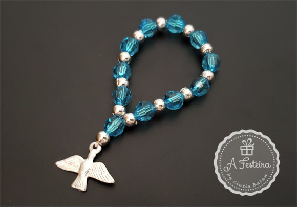 Tercinho Espírito Santo Cristal Azul