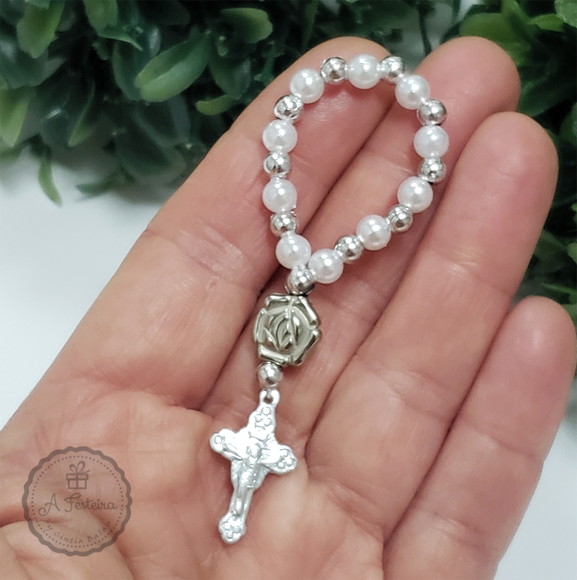 Tercinho Pérola com Flor - Imagem 2