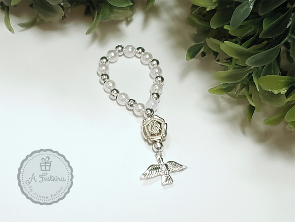Tercinho Pérola com Flor