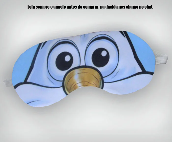 Mascara de Dormir Personalizada para lembrancinhas Olaf - Imagem 2